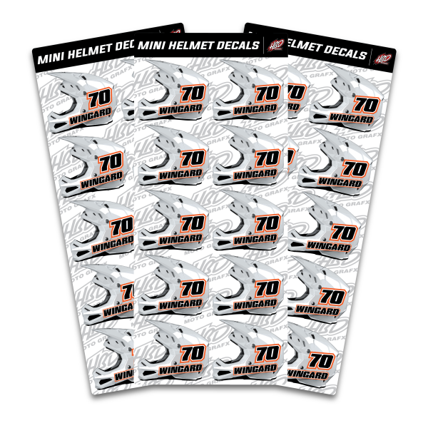 mini helmet decals