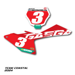 GasGas Coastal Number Plate