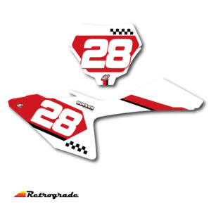 GasGas Retrograde Number Plate