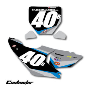 Husqvarna Contender Number Plate