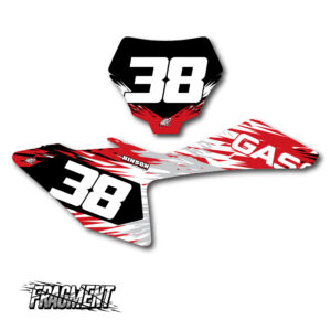 GasGas Fragment Number Plate