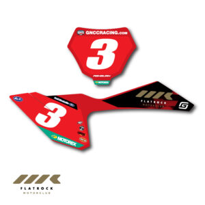 GasGas Team Number Plate