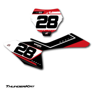 GasGas Thunderkat Number Plate