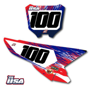 Honda 25 USA Number Plate