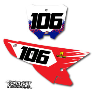 Honda Fragment Number Plate