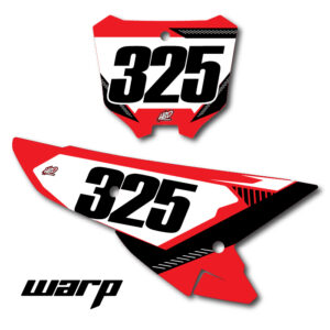 Honda Warp Number Plate