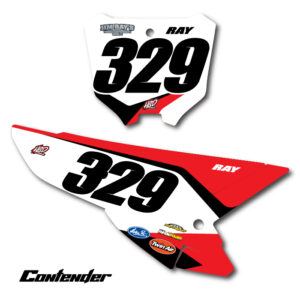 Honda Contender Number Plate