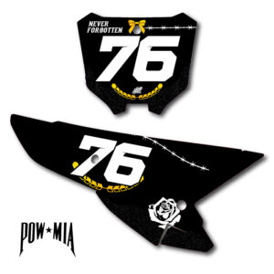 Honda POW-MIA Number Plate