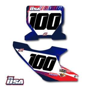 Husqvarna 25 USA Number Plate