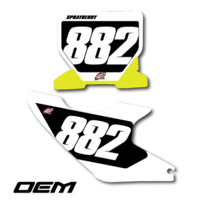 Husqvarna OEM Number Plate