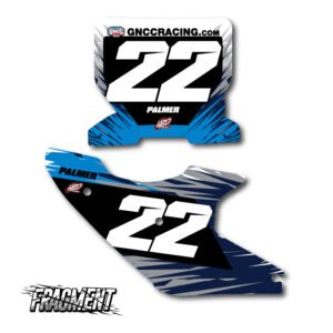 Husqvarna Fragment Number Plate