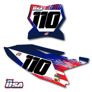 KTM SXF 25 USA Number Plate