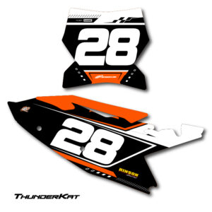 KTM Thunderkat Number Plate