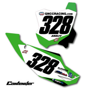 Kawasaki Contender Number Plate