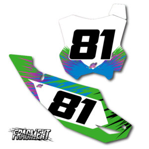 Kawasaki Fragment Number Plate