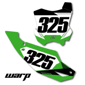 Kawasaki Warp Number Plate