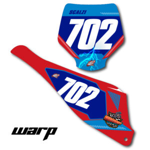 Stark Varg Warp Number Plate