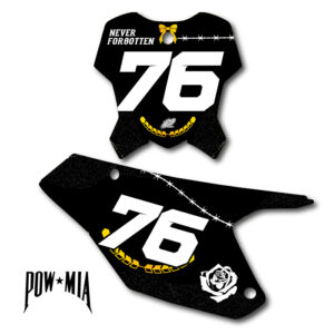 Triumph POW-MIA Military Number Plate