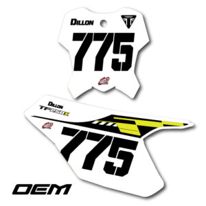 Triumph OEM Number Plate