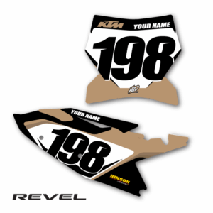KTM Revel Number Plate