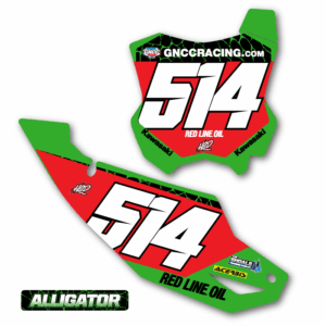 Kawasaki '25 Allegator Number Plate