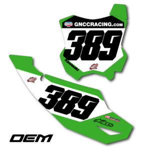 Kawasaki OEM Number Plate
