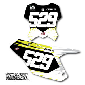 Triumph Fragment Number Plate