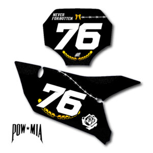Yamaha POW-MIA Number Plate
