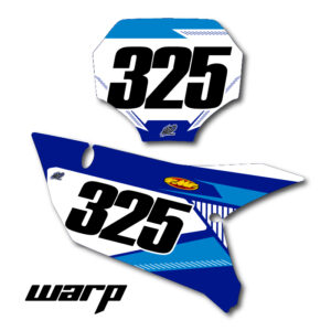 Yamaha Warp Number Plate